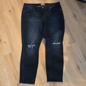 LOFT Curvy Skinny Jeans